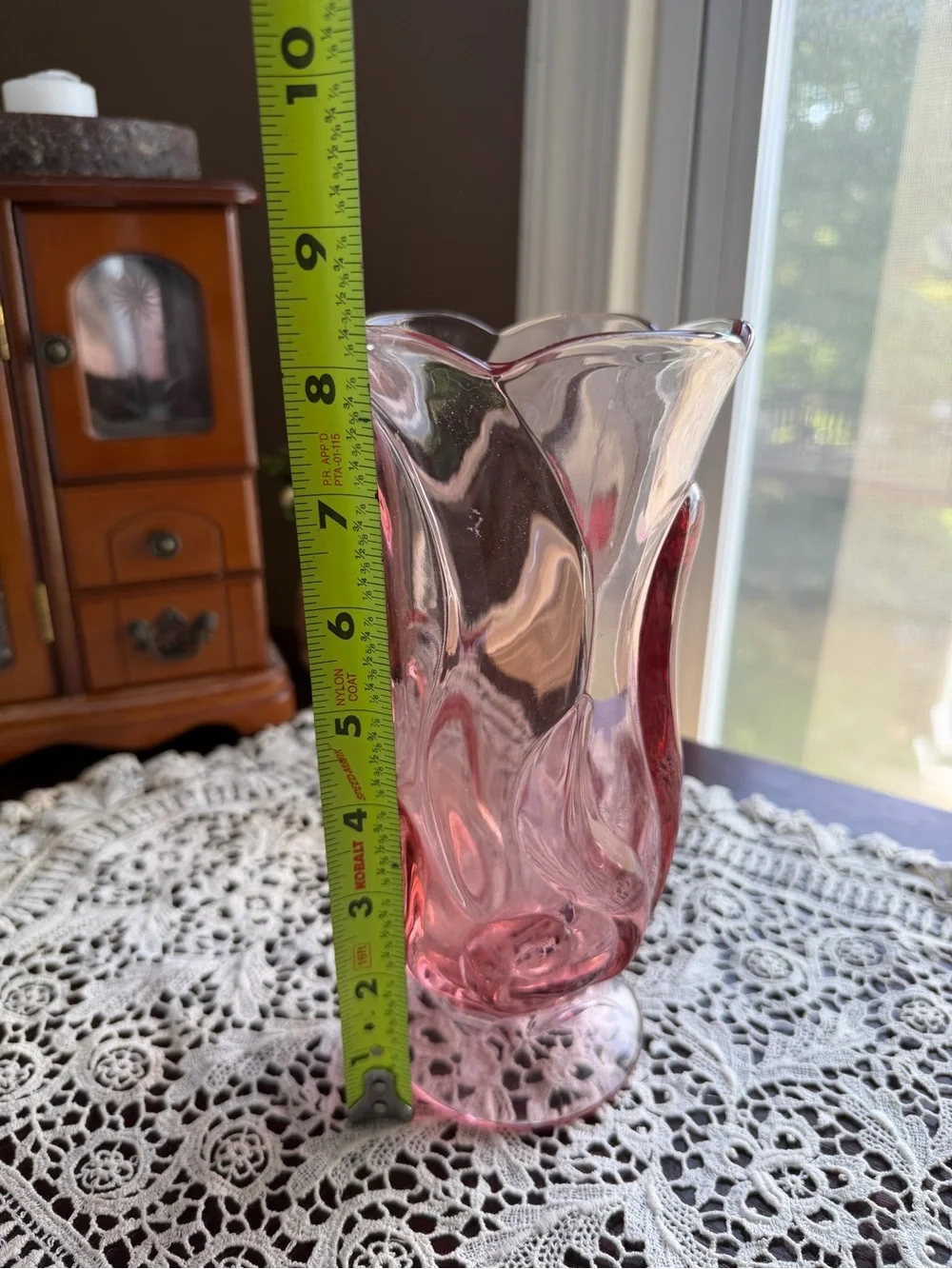 MCM Art Glass Decorative Vase